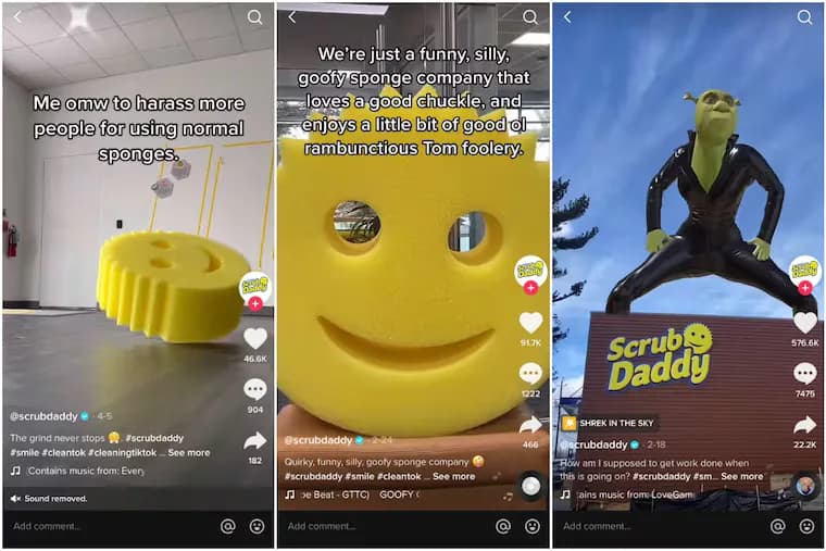 Scrub Daddy’s CEO says the brand’s ‘more edgy’ TikTok presence is paying off