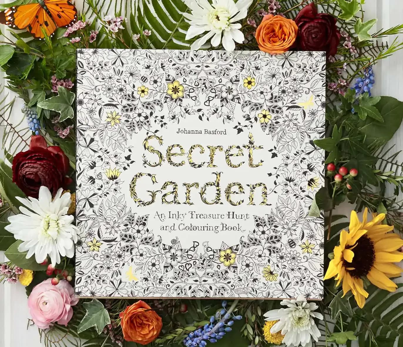 Secret Garden - Johanna Basford : Illustrator & Colouring Book Maker