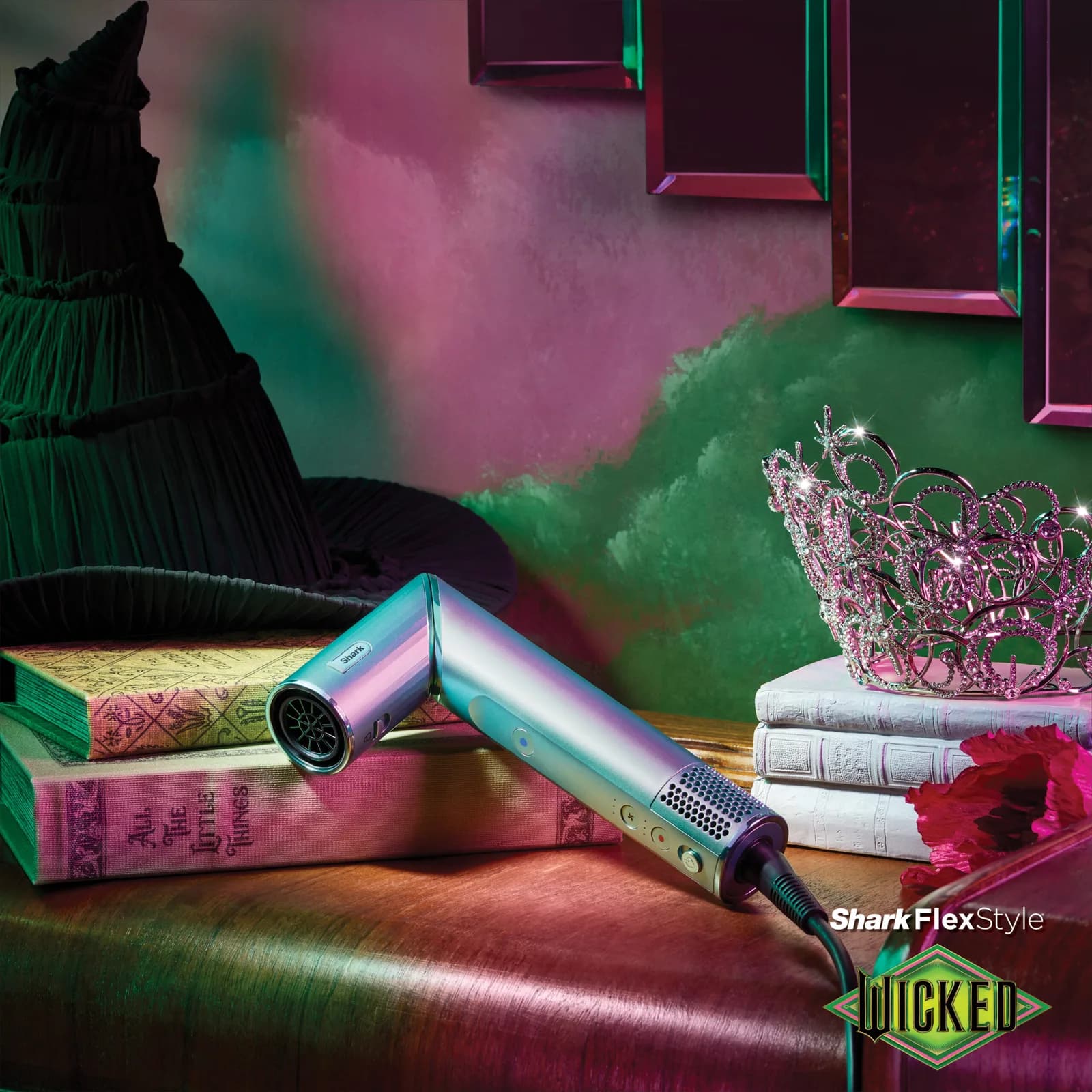 Shark Beauty Partners with Universal Pictures’ Wicked to Release Limited Edition FlexStyle Air Drying & Styling System
