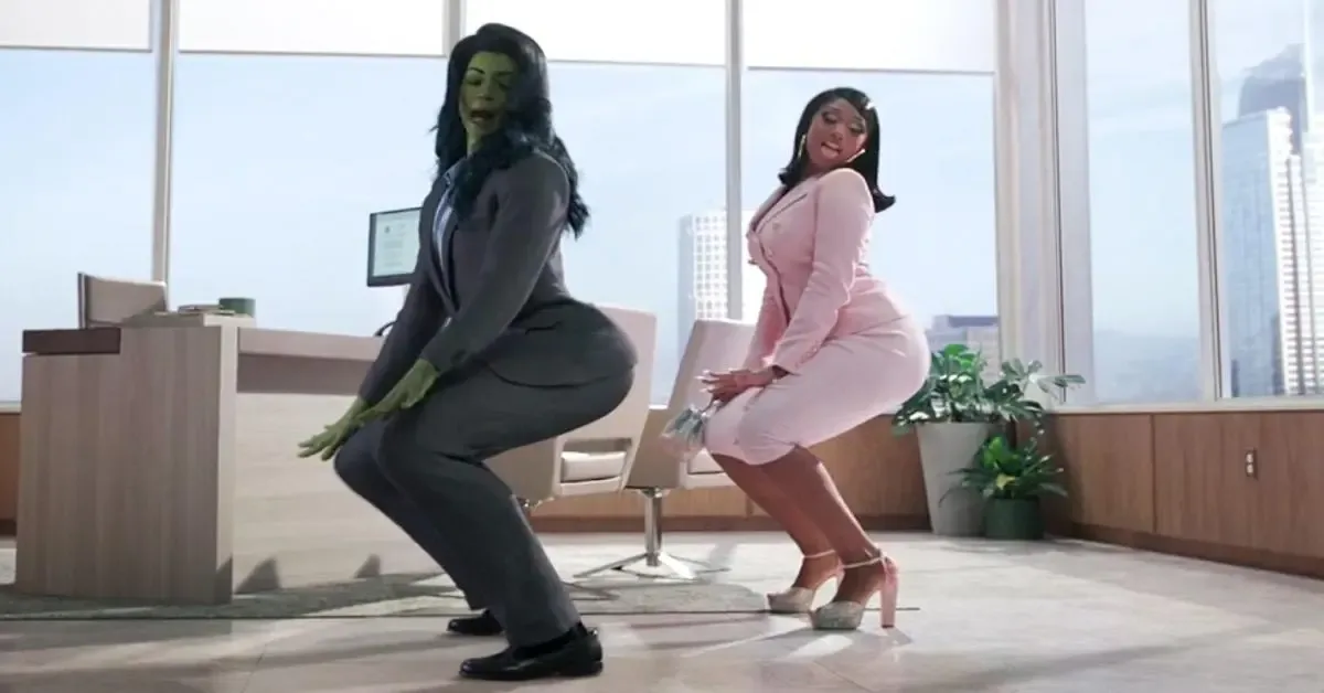 Tatiana Maslany and Megan Thee Stallion Twerk in She-Hulk BTS Video