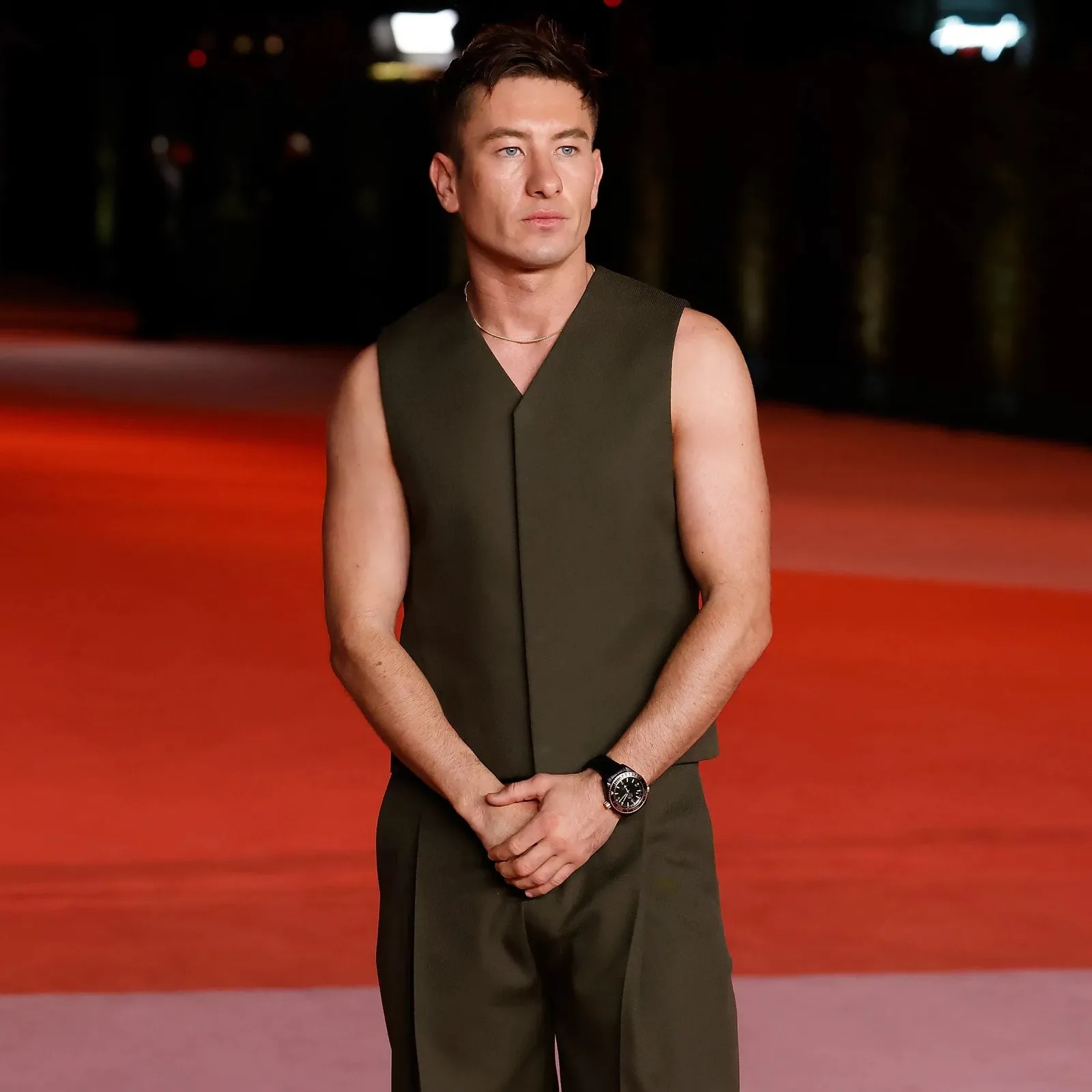 Barry Keoghan’s reacts to Sabrina Carpenter’s SKIMS photoshoot.