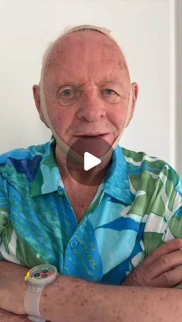 Anthony Hopkins on Instagram: "Thank you, Kim. Don’t be afraid to come over for dinner. @kimkardashian @skims"