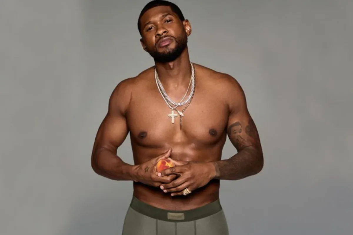 Usher Calls Kim Kardashian “A Fairy God-A&R” and Talks New Skims Ad