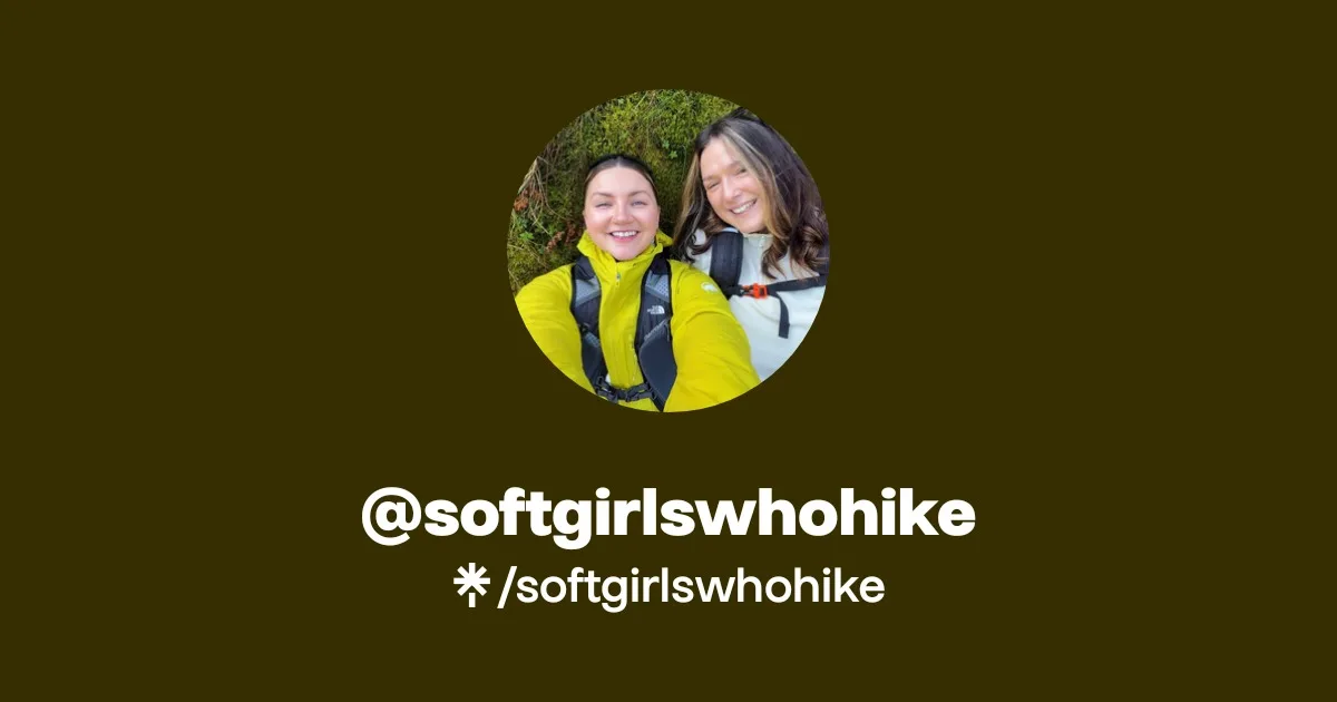 softgirlswhohike Official: TikTok, Instagram, Facebook | Linktree