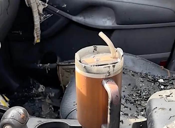 TikTok + Stanley Come to the Rescue of a Woman Who Lost Her Car in a Fire | Muse by Clios