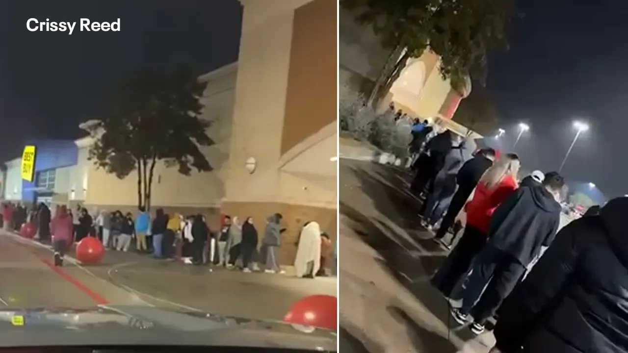 Here's why North Texans were lined up outside of Target at 3 a.m.