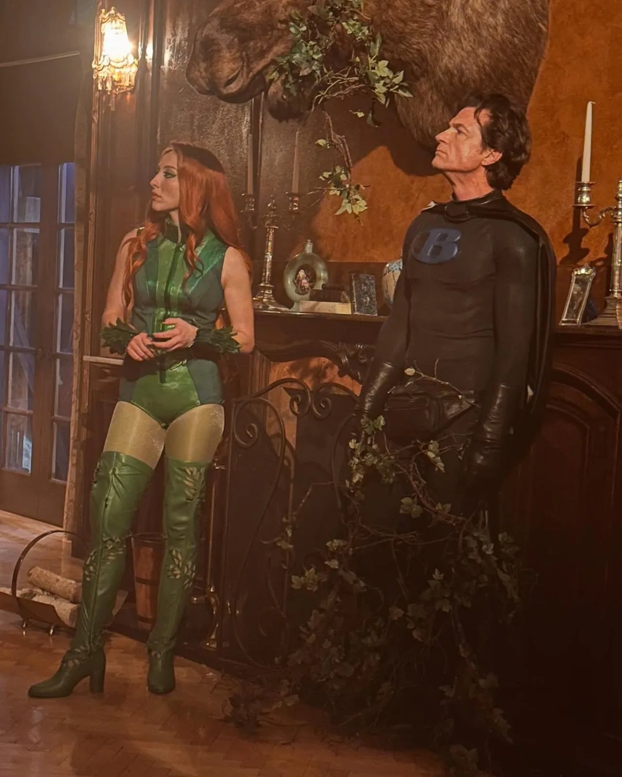 Another BTS look at Josh Harp’s Joker and Abby May’s Poison Ivy from State Farm’s ‘BATMAN VS BATEMAN’.