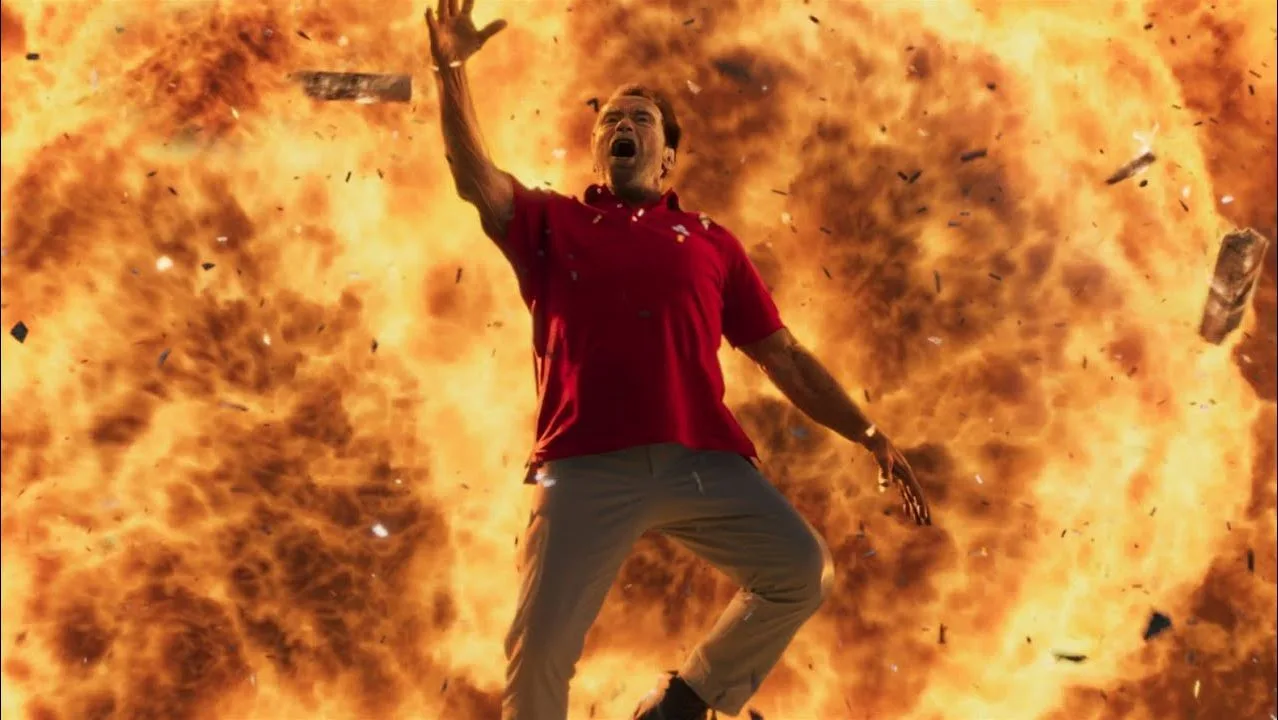 State Farm's extended Super Bowl teaser in which Arnold Schwarzenegger says "neighbor" as "neighbaaa".