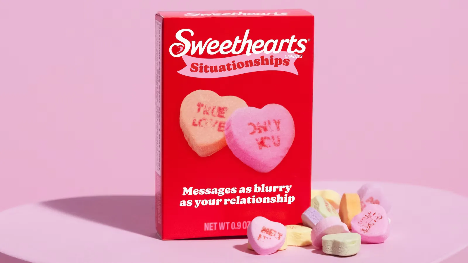 Sweethearts creates Situationship candy full of mixed messages for Valentine's Day