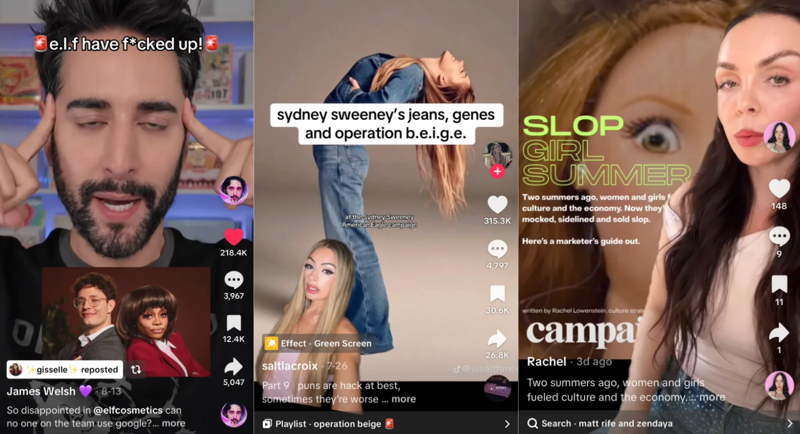 Glossy Pop Newsletter: From American Eagle to E.l.f., brands prove social media is changing the advertising machine