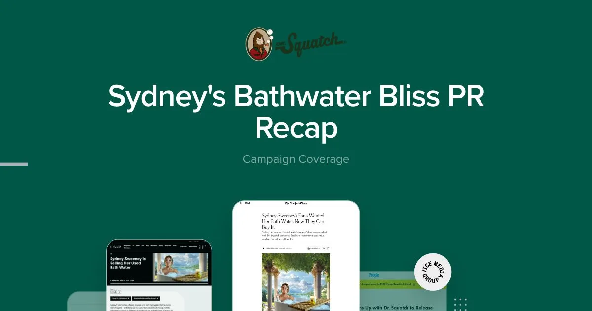 Sydney's Bathwater Bliss PR Recap
