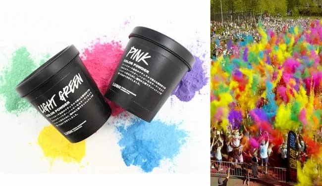 LUSH JAPAN『The Color Run Tokyo presented by new balance』オフィシャルスポンサーとしてカラーパウダー提供