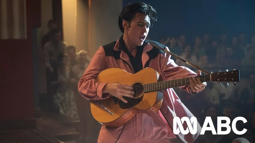 Austin Butler as Elvis Presley in Baz Luhrmann’s forthcoming Elvis biopic