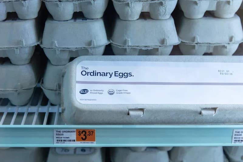 La marque de skincare The Ordinary vend des œufs pour dénoncer l'inflation aux US