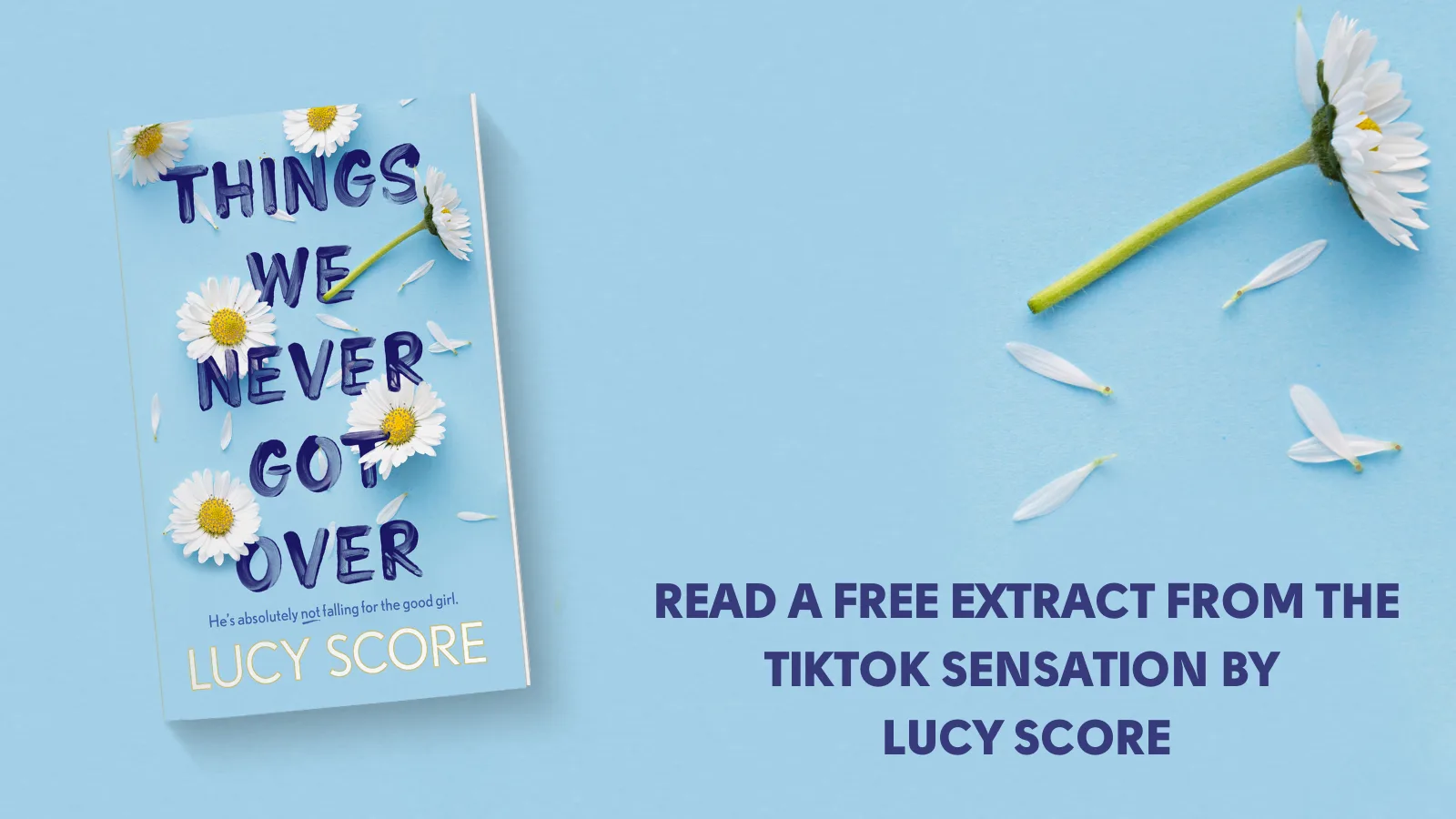 Read an extract from the bestselling TikTok sensation Things We Never Got Over by Lucy Score