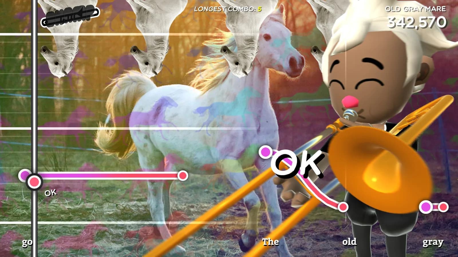 Trombone music game