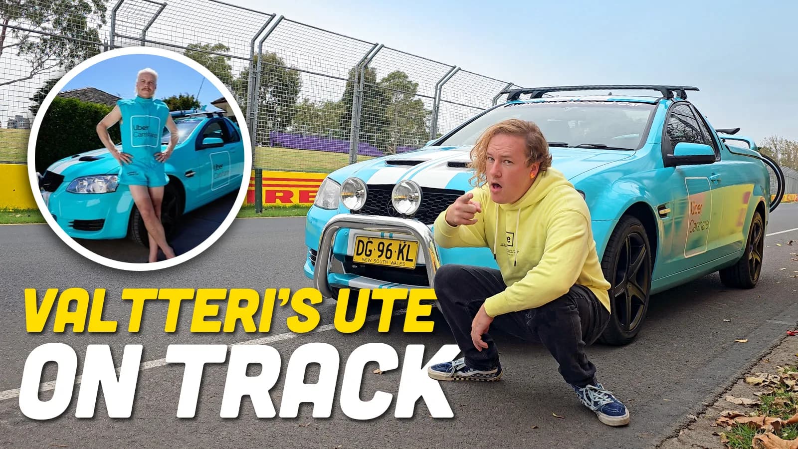 I Just Drove Bottas's Ute On The Melbourne F1 Street Circuit, Slowly - The Autopian
