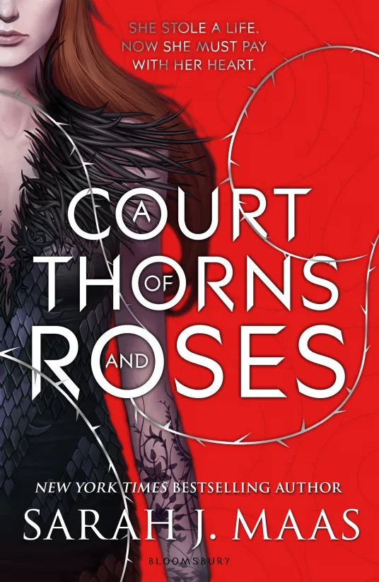 Original 2015 cover of A Court of Thorns and Roses