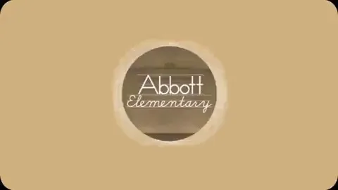 Abbott Elementary title card from the show's account