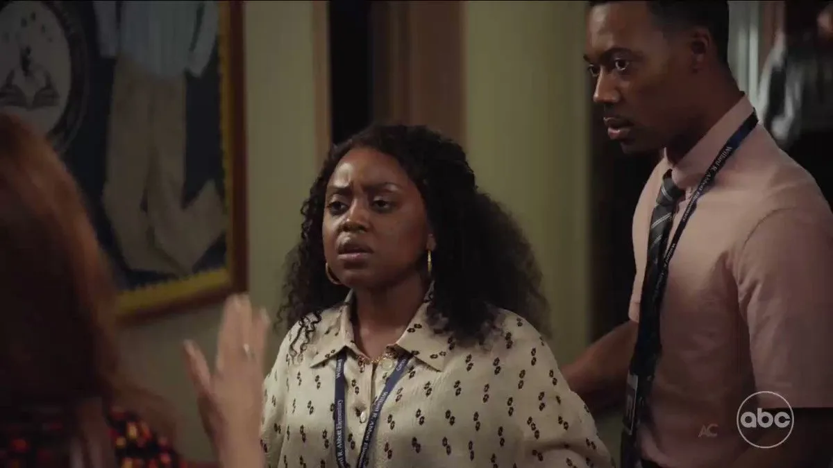 A scene from Abbott Elementary on ABC