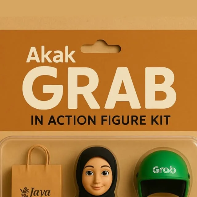 Grab Malaysia on Instagram: "Tak perlu tunggu jadi superhero! Akak Grab dah buktikan wanita pun boleh, setiap hari tanpa gagal. Dengan helmet, beg Grab, dan senyuman ikhlas, dia bawakan lebih dari…