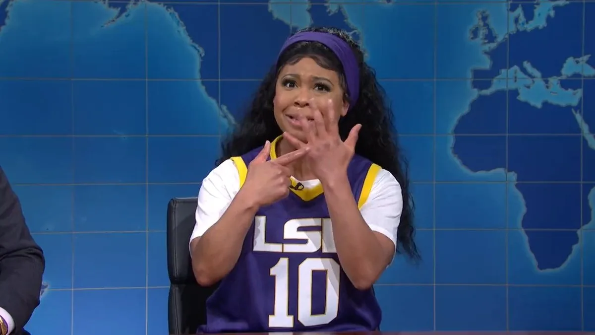 LSU women’s basketball star Angel Reese has a message for the White House and her haters