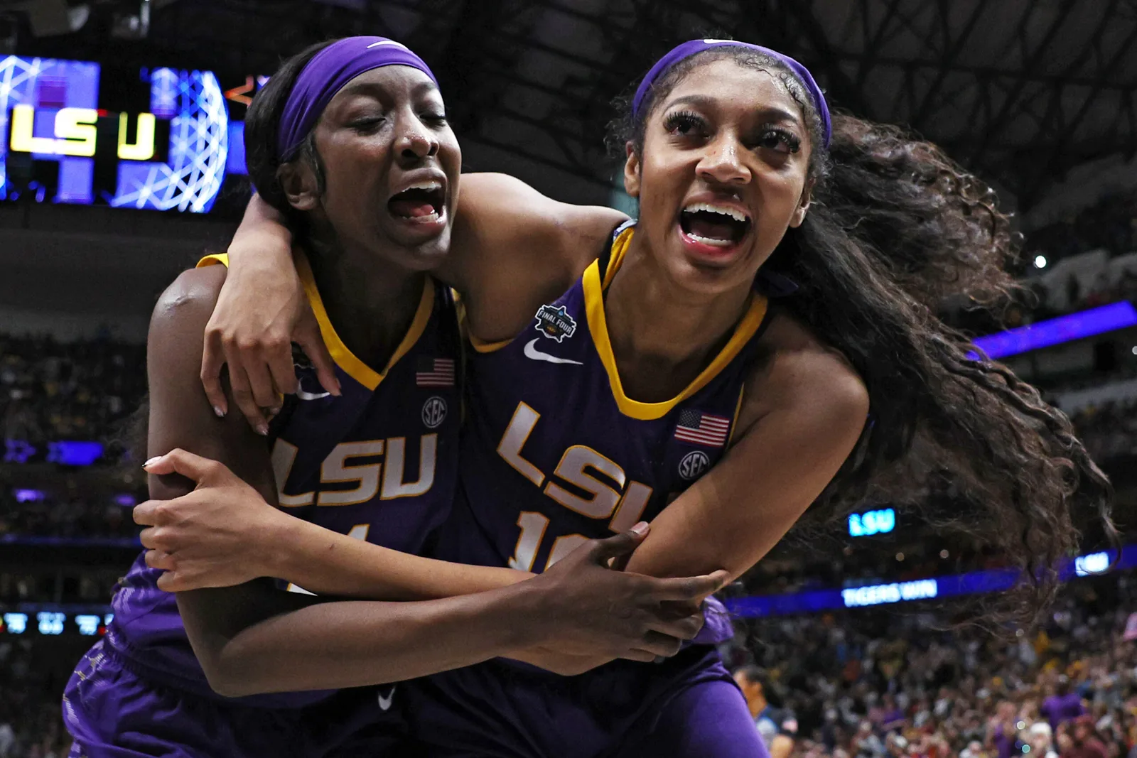 Reese celebrates LSU's title