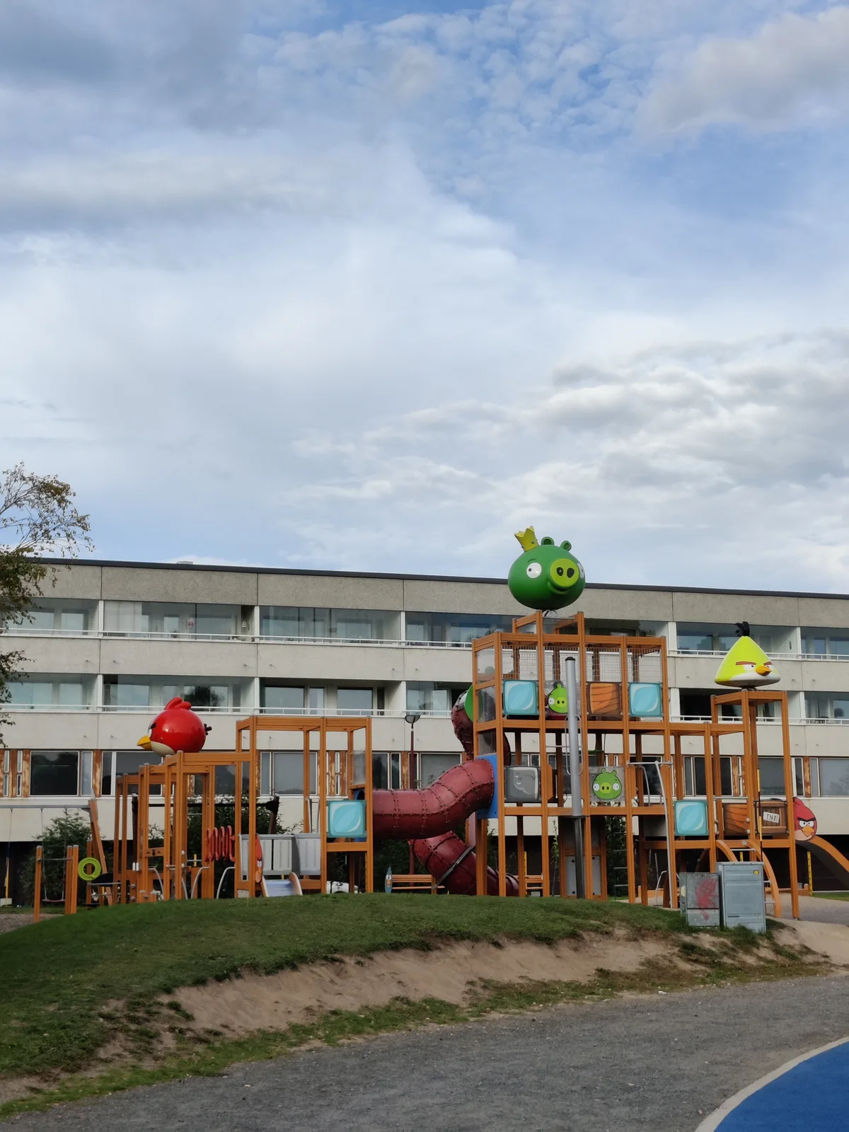 Angry Birds playground in Rovaniemi, 2022