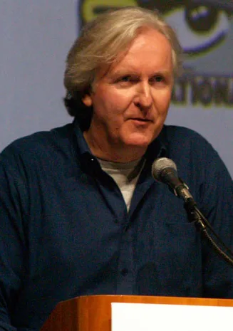 James Cameron introducing Avatar footage at San Diego Comic-Con, July 2009