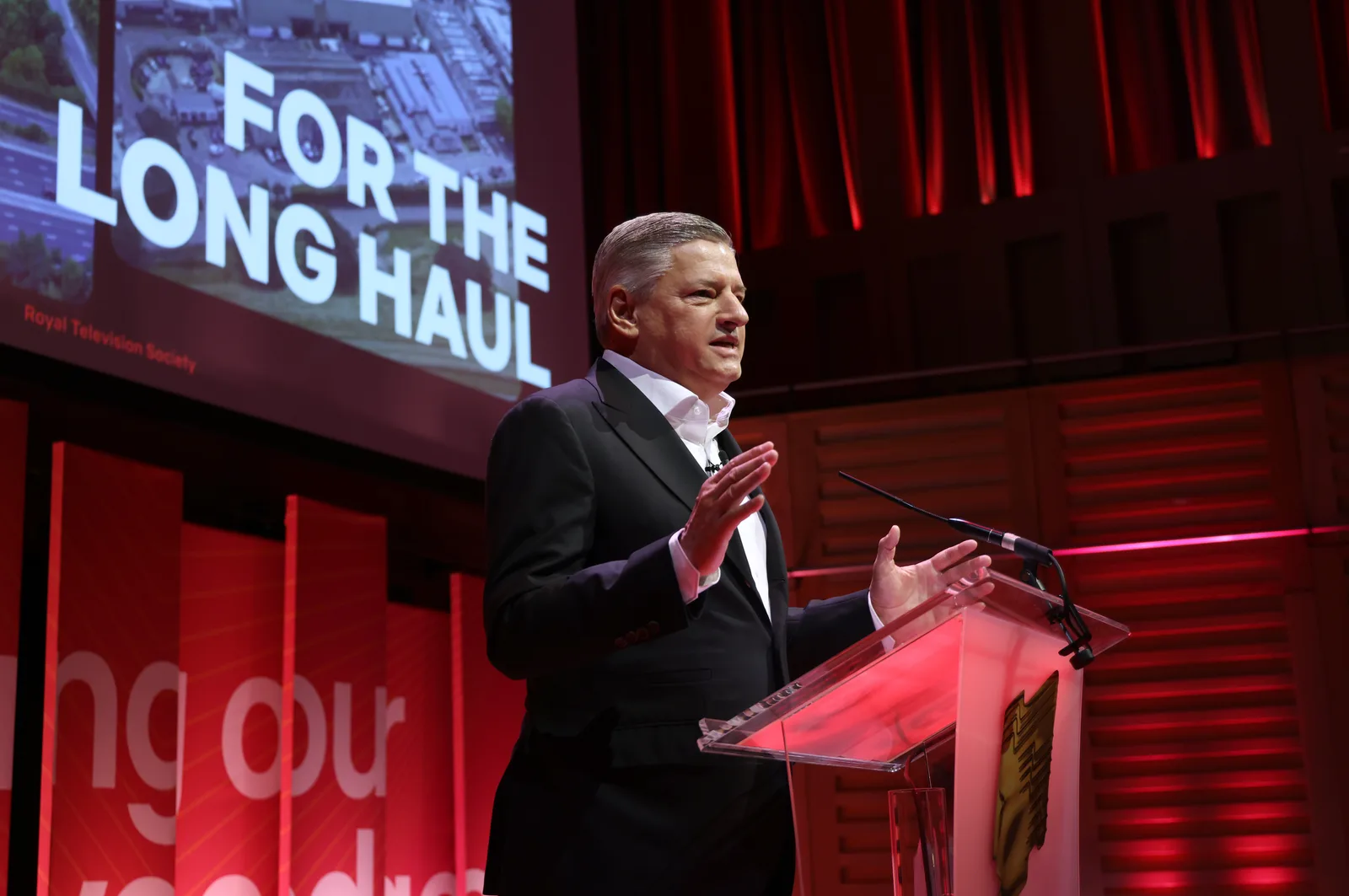 Ted Sarandos Keynote: Royal Television Society London Convention 2024 - About Netflix