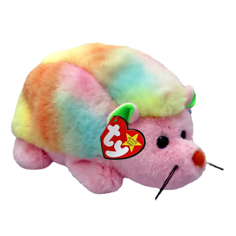 Ruffles, a current Ty Beanie Baby; a modern product photograph, not an Original Nine toy.
