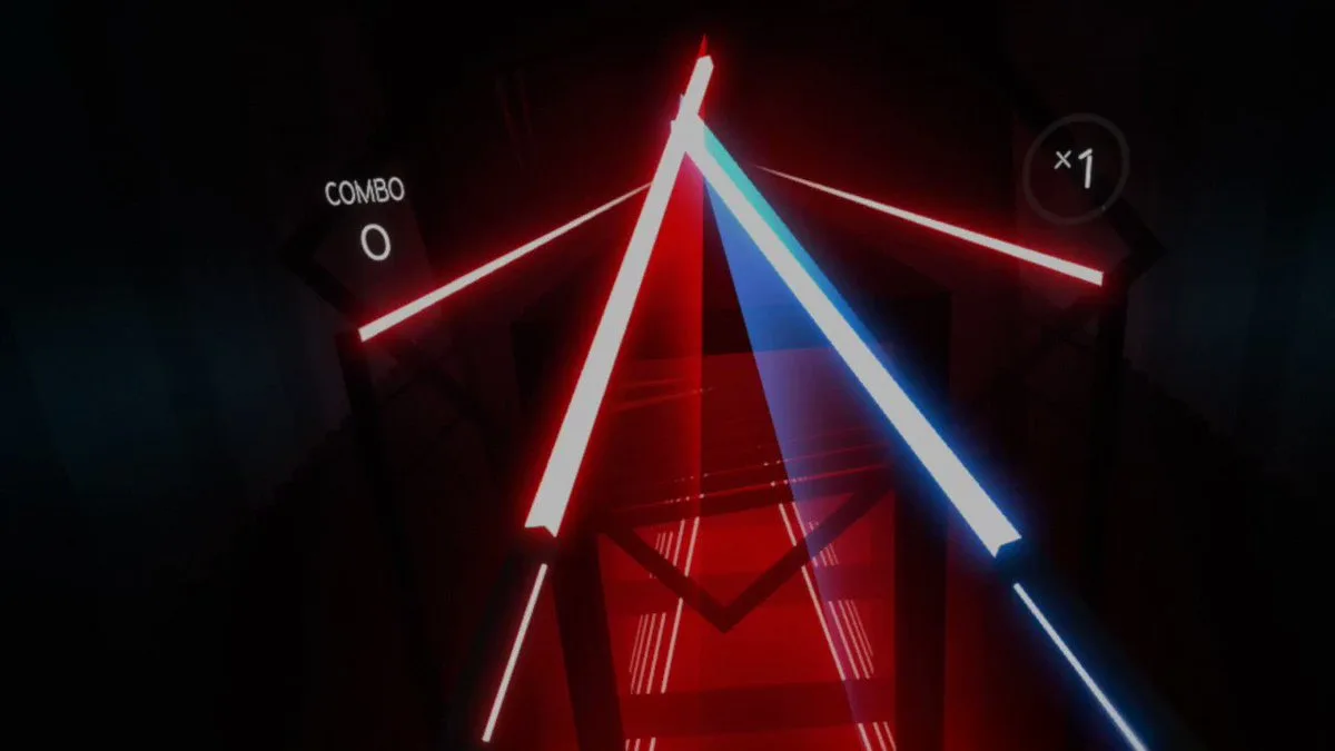 Working on new levels for @BeatSaber. This one is one of my favorites! :) Use headphones. Music by @Sqeepo is excellent! #madewithunity #gamedev #indiedev #VR