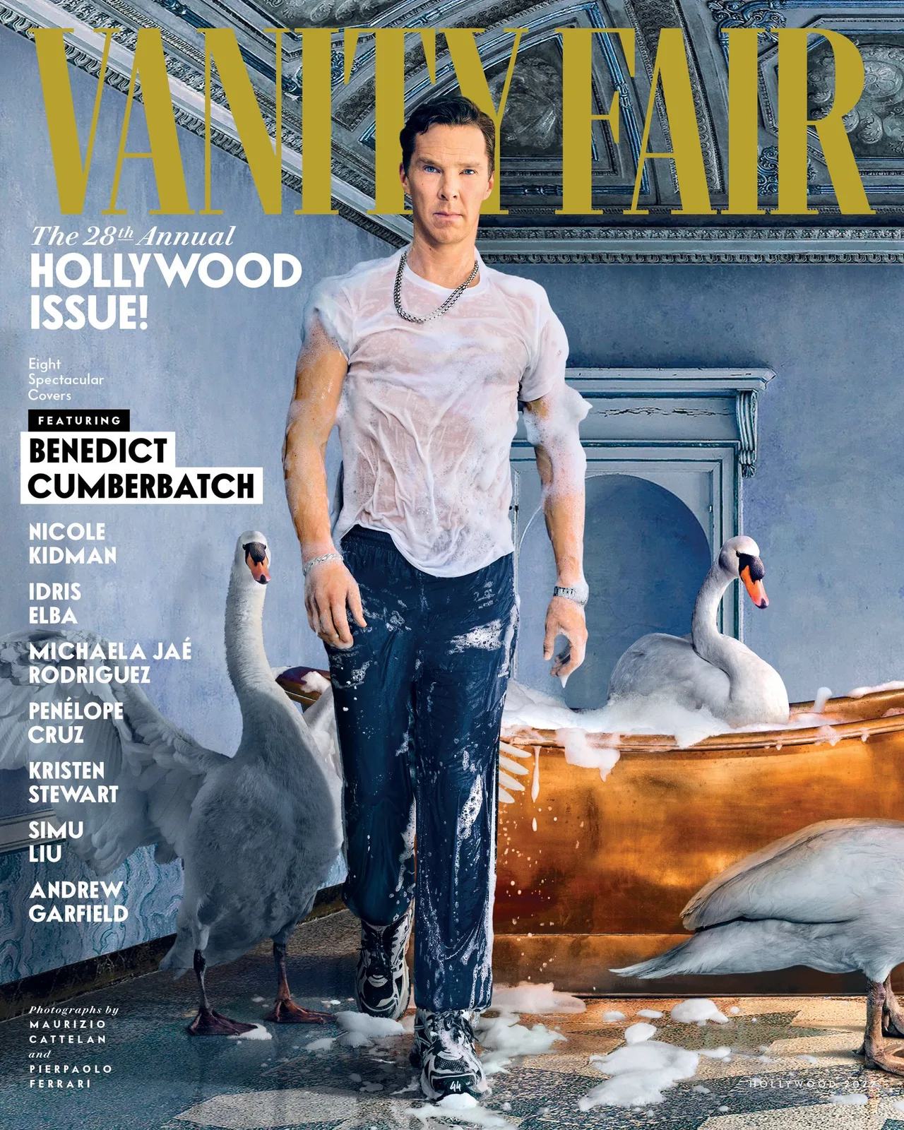 Oscar nominee and #ThePowerOfTheDog star Benedict Cumberbatch isn’t afraid to poke industry Goliaths: “If I’m in the belly of the beast, then surely I can start asking questions of it.” 🔗: