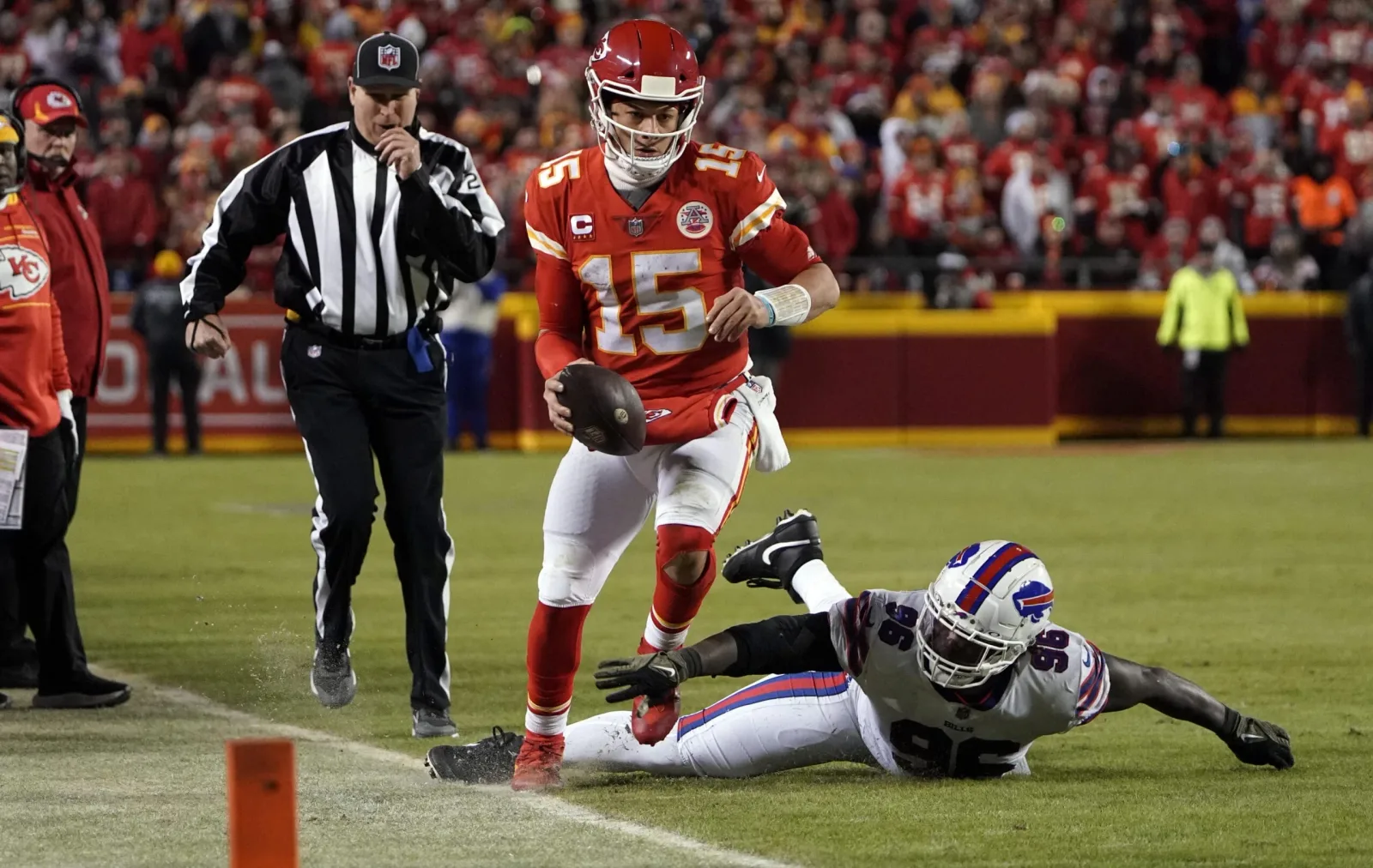 NFL: AFC Divisional Round-Buffalo Bills at Kansas City Chiefs