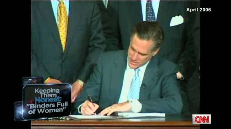 ‘Binders,’ cooking and equal pay: Did Romney undo gains with women voters? | CNN Politics