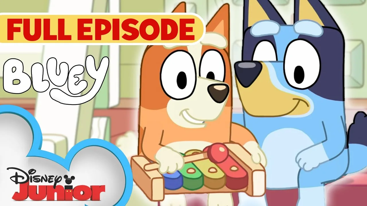 Magic Xylophone | S1 E1 | Full Episode | Bluey | @disneyjr