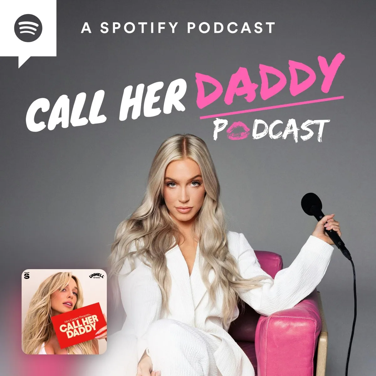 Call Her Daddy cover art as a Spotify podcast