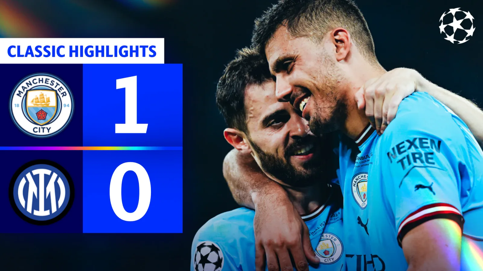 Man City win Champions League: Rodri goal secures victory against Inter and completes treble | UEFA Champions League 2022/23