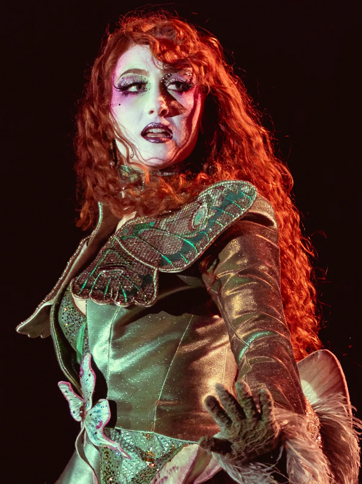 Chappell Roan performing in Paris, August 2025