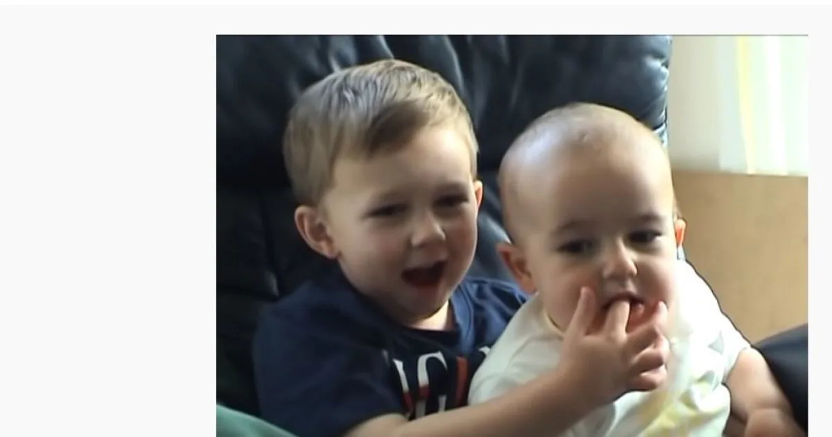 Charlie, then 1 year old, bites Harry, 3, in the original 2007 YouTube video — which isn't going anywhere, it turns out.