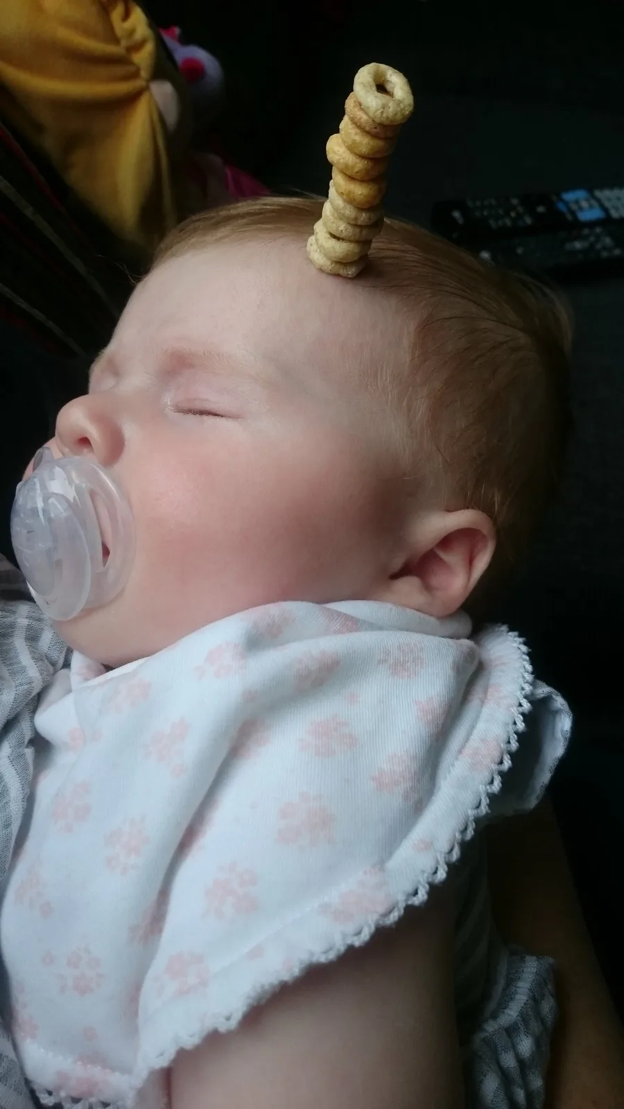 #cheeriochallenge #sleepybaby had 10 but couldn't take pic quick enough