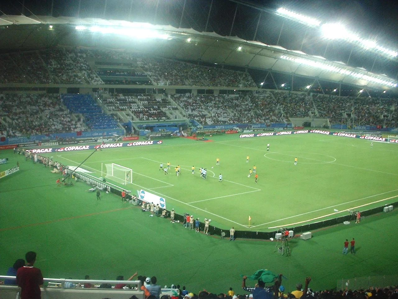 Brazil vs Argentina at Khalifa Stadium in Doha.