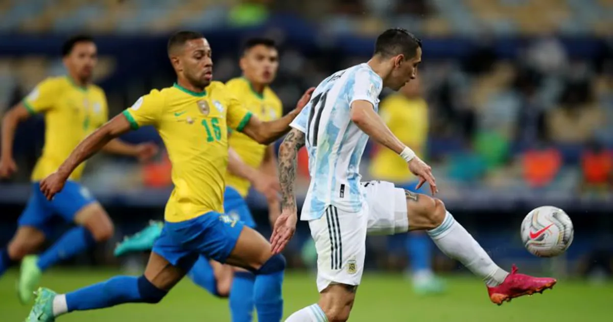 Di María se redime con los argentinos y marca gol del triunfo en la final de la Copa América