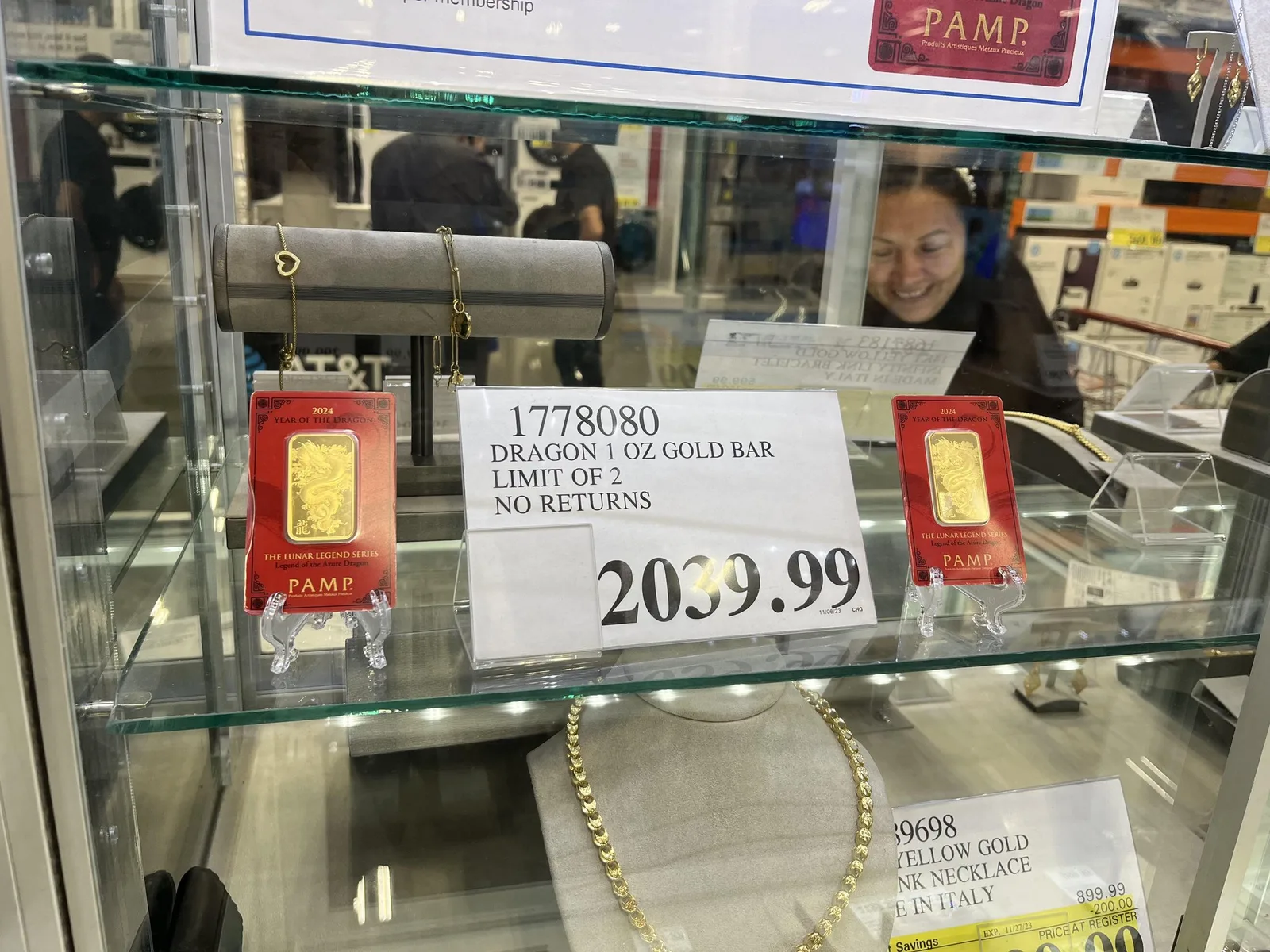 You: buying dragon gold bars at Costco Me: buying hot dogs and Kirkland t-shirts We are not the same