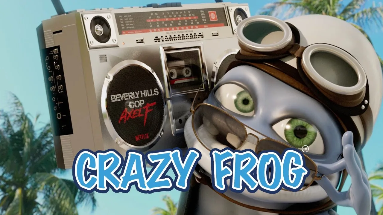 Crazy Frog - Axel F (Official Video) Beverly Hills Cop Official