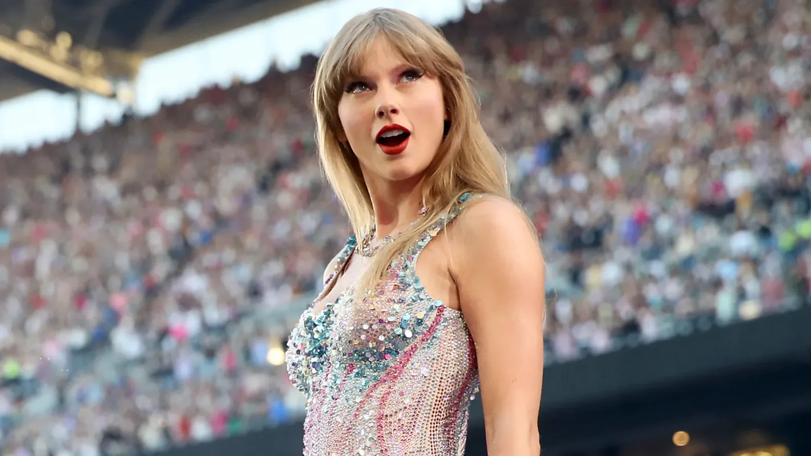SEATTLE, WASHINGTON - JULY 22: EDITORIAL USE ONLY. NO BOOK COVERS. Taylor Swift performs onstage during the Taylor Swift | The Eras Tour at Lumen Field on July 22, 2023 in Seattle, Washington.…