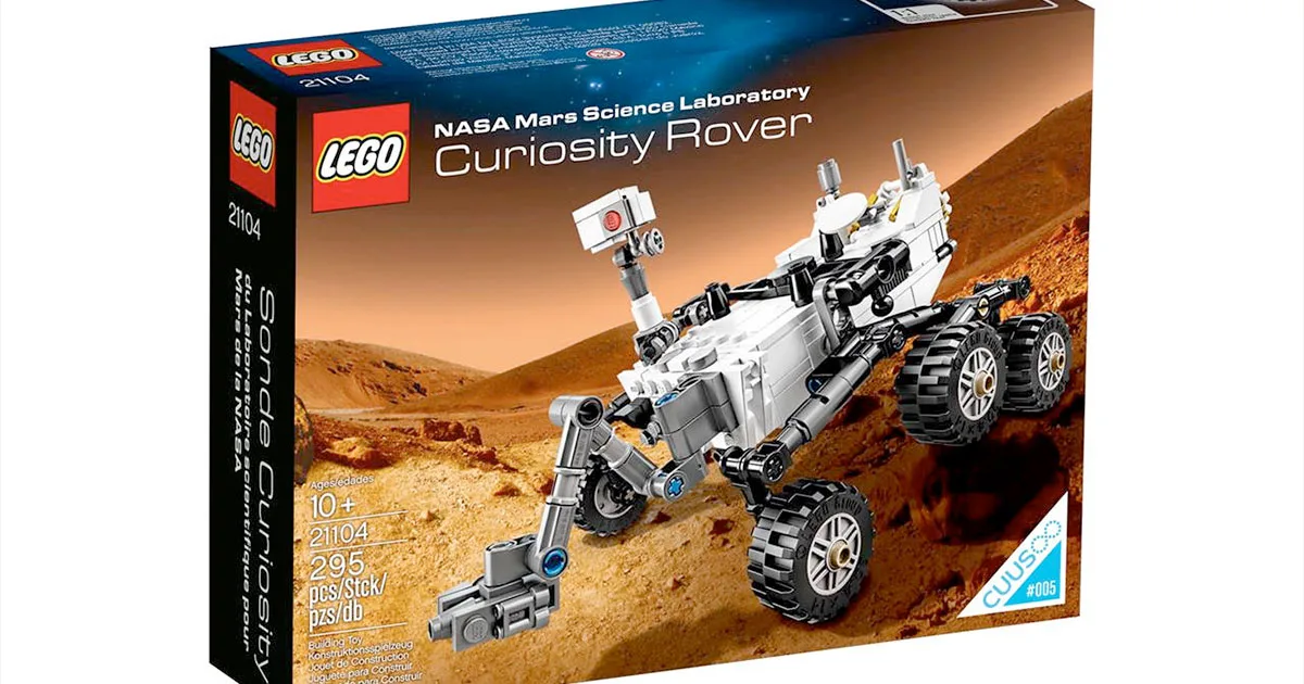 LEGO's Mars Curiosity rover model set for New Year's Day release
