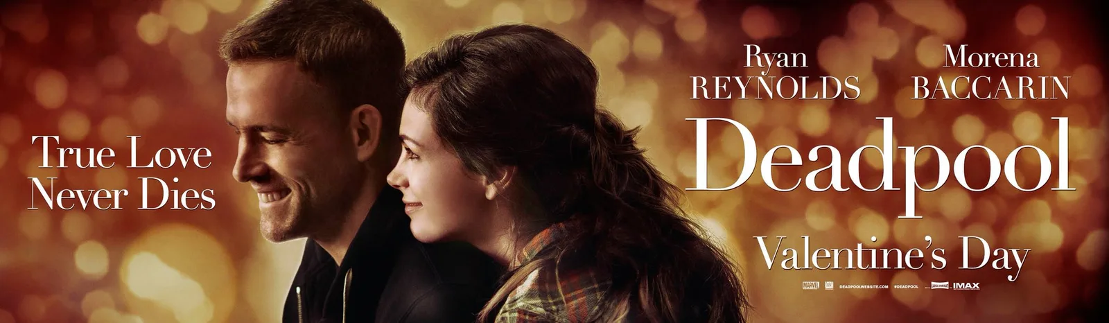 Deadpool's mock romance poster for Valentine's Day