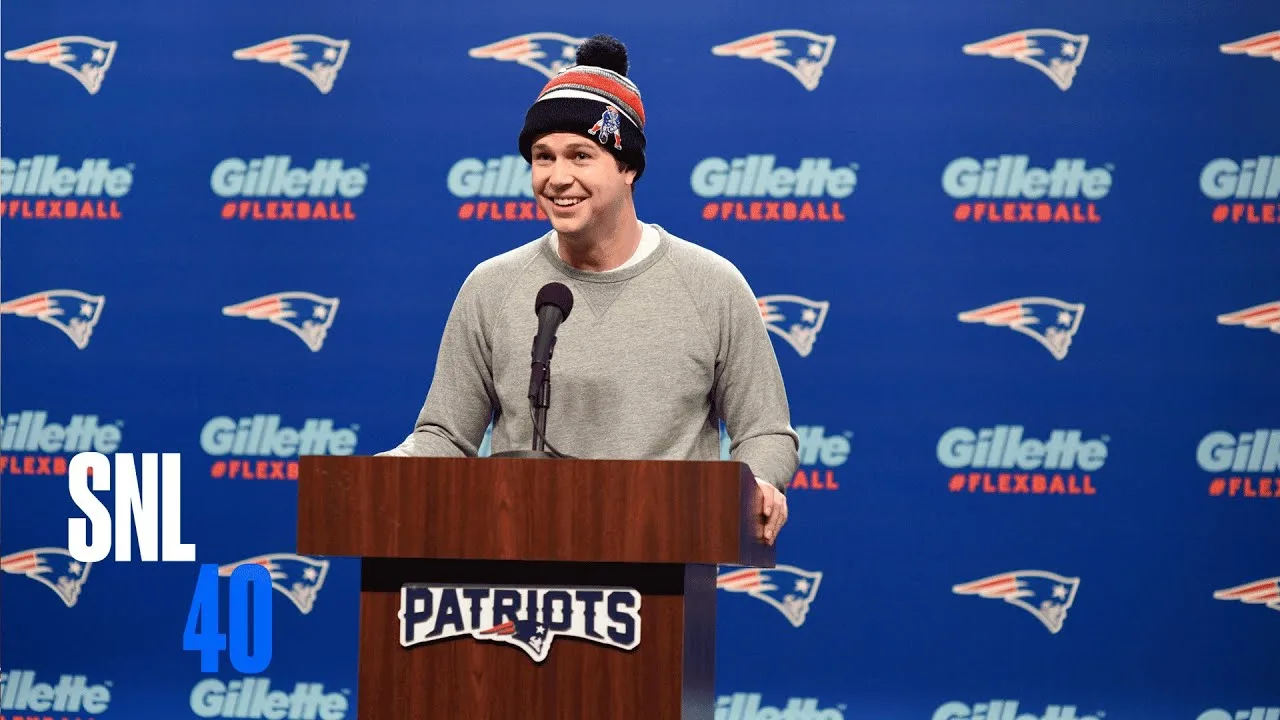 Saturday Night Live sketch parodying the Patriots' deflated-footballs press conference