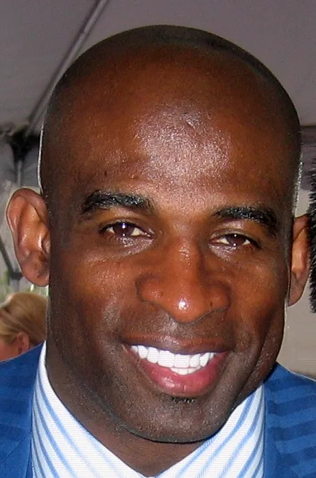 Deion Sanders in 2008, before his coaching career